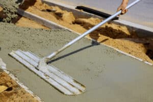 Concrete Slab Pouring